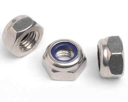 Stainless Steel Fine Pitch Nylon Insert Nuts