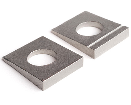 Stainless Steel Square Taper Washers for U-Section