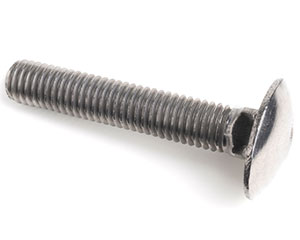M8 X 110 CARRIAGE BOLT DIN 603 A2 ST/ST (FULL THREAD)