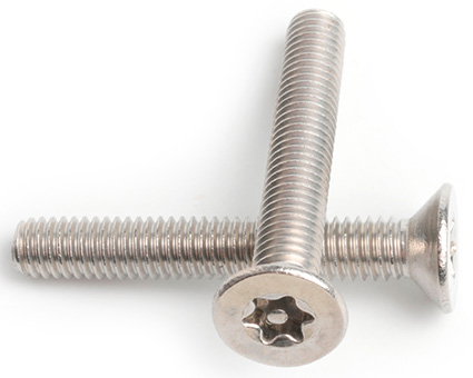 Stainless Steel Pin TX Countersunk Screws