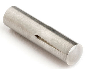 6 X 16 GROOVED PIN HALF LENGTH REV. TAPER (GP4) DIN 1474 A1